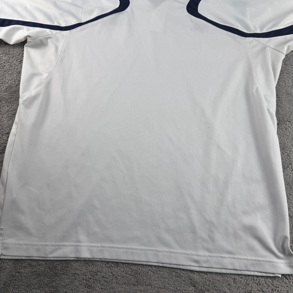 Adidas Pitt Climalite Golf Polo Shirt Mens Large White - Picture 12 of 15